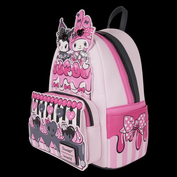 Loungefly Sanrio My Melody & Kuromi Cake Mini Backpack NWT main image 7